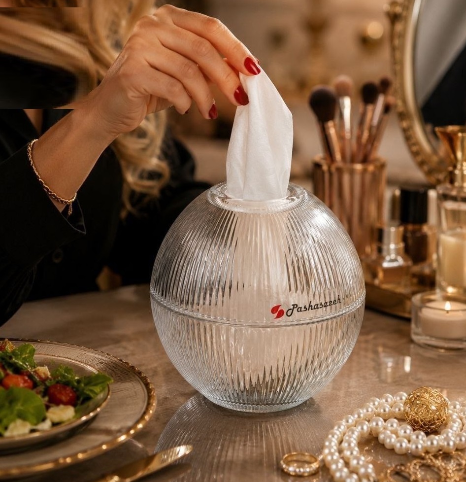 جا دستمالی گرد لیندو